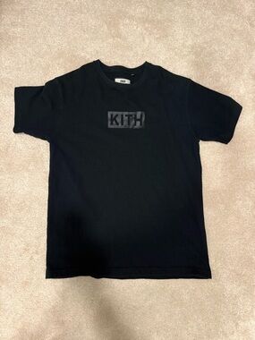 Kith Black Box Logo Short Sleeve Tee